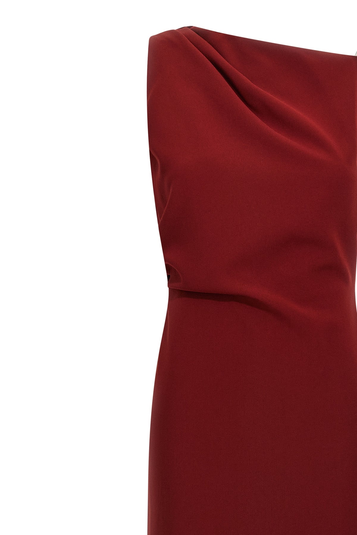 long pentola dress in cady