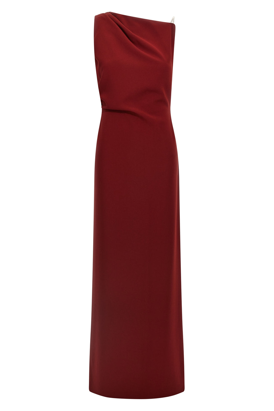 MAX MARA 40 long pentola dress in cady