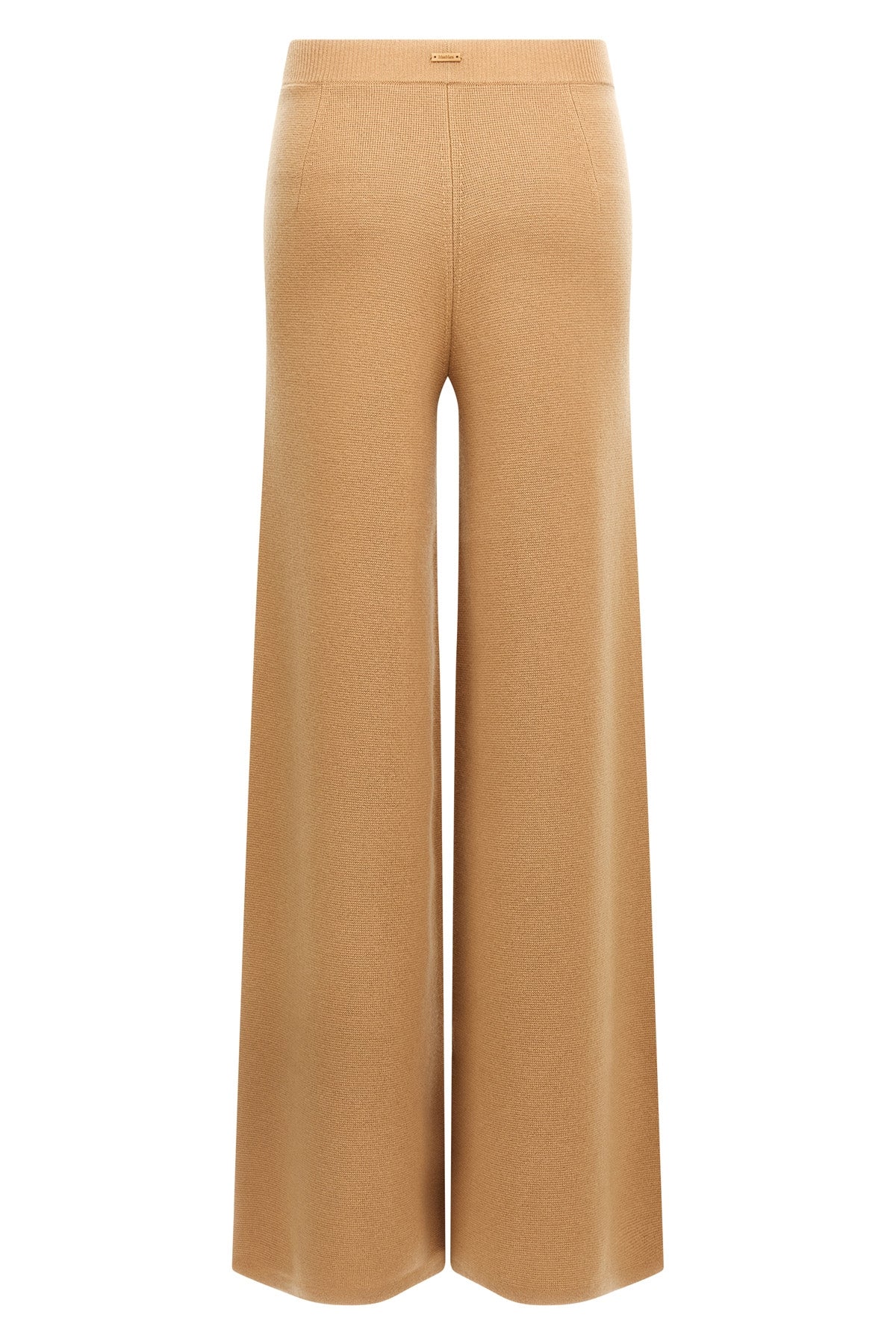 judy trousers in wool and cashmere yarn worked in fabric stitch