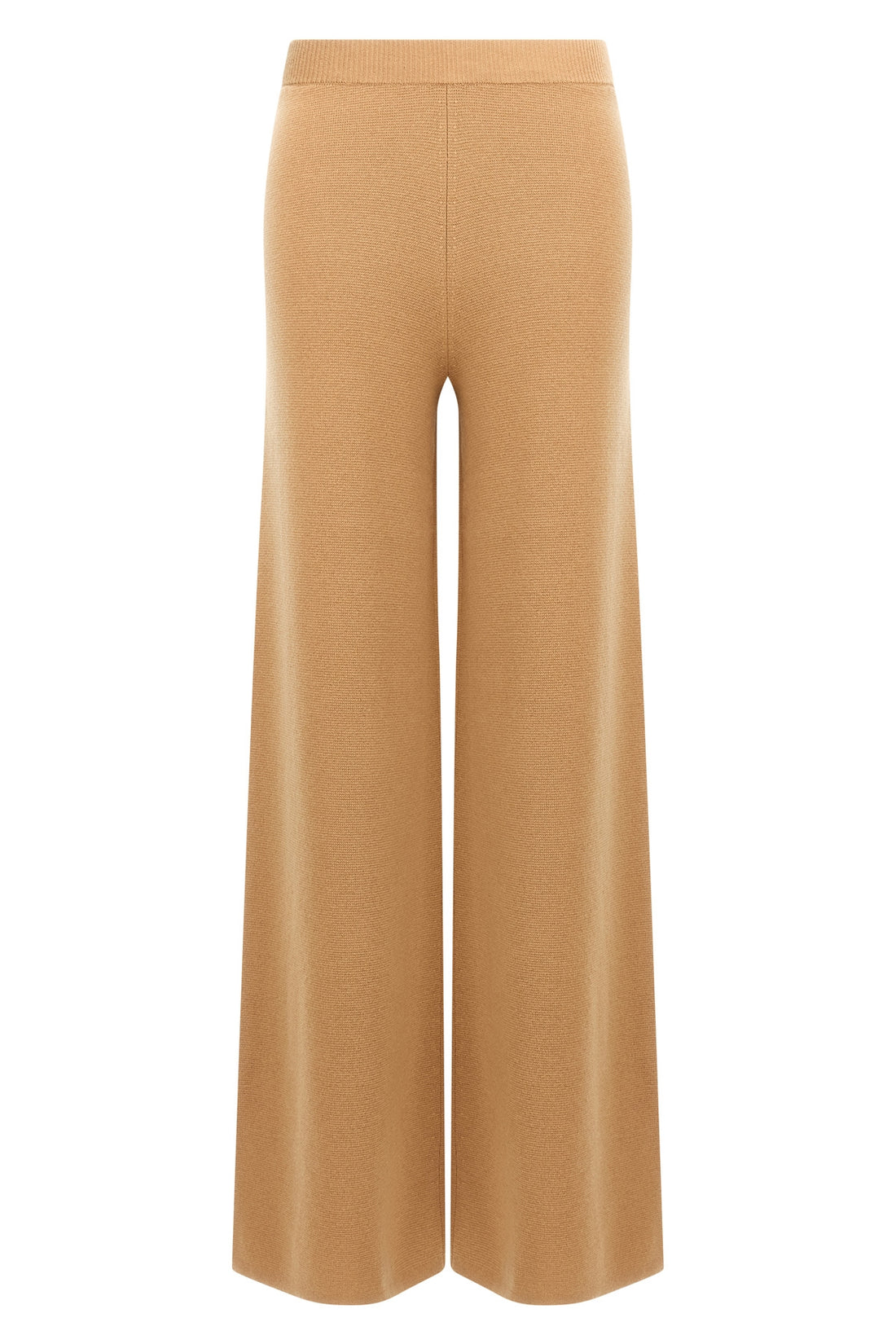 MAX MARA M judy trousers in wool and cashmere yarn worked in fabric stitch