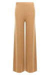 judy trousers in wool and cashmere yarn worked in fabric stitch