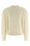 pelago cardigan in fabric-stitch wool yarn