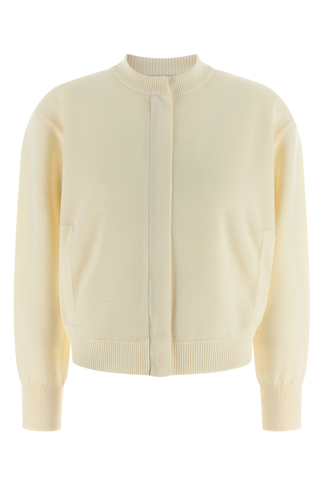 MAX MARA M pelago cardigan in fabric-stitch wool yarn