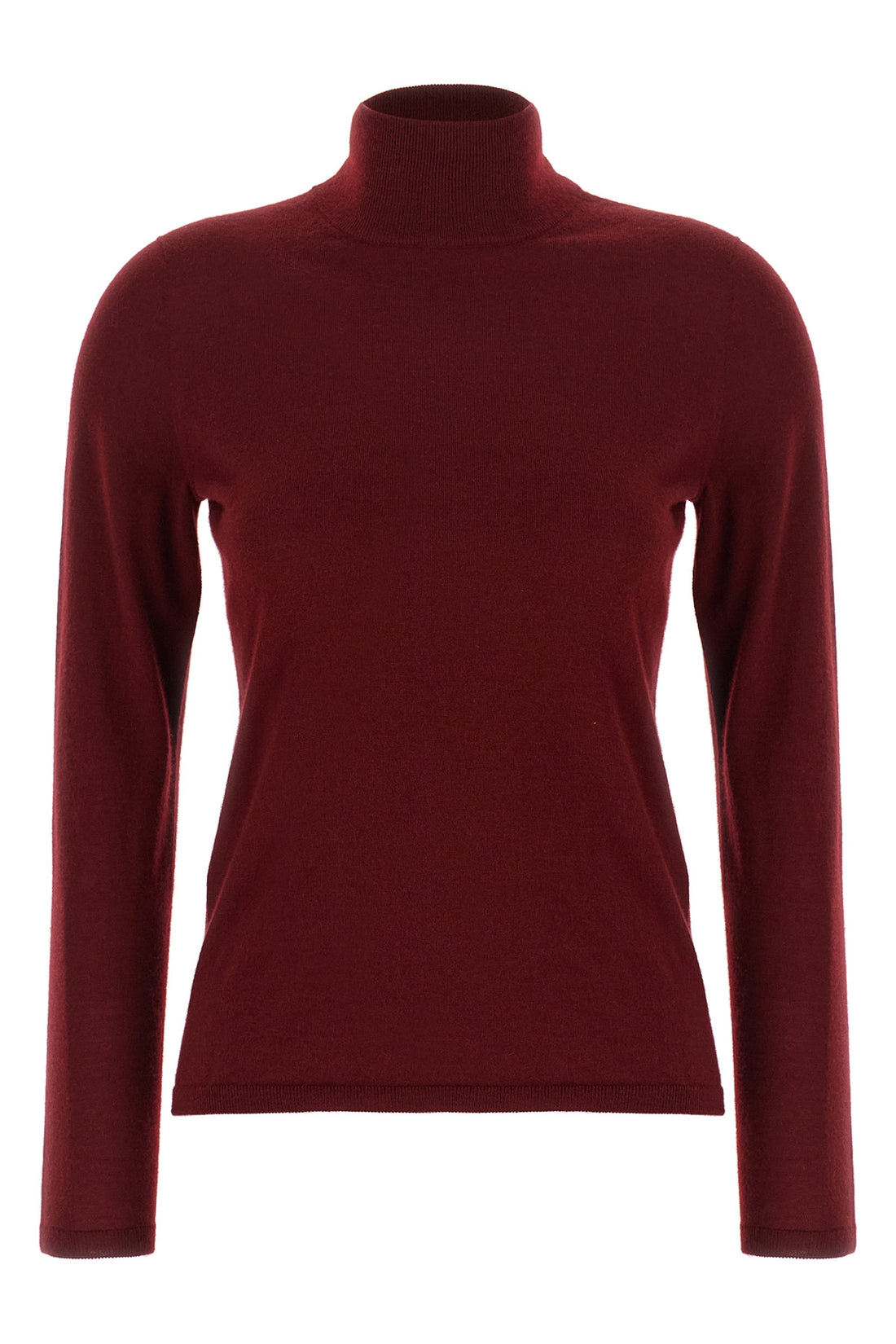MAX MARA XL meana turtleneck sweater in lightweight pure cashmere shaved yarn