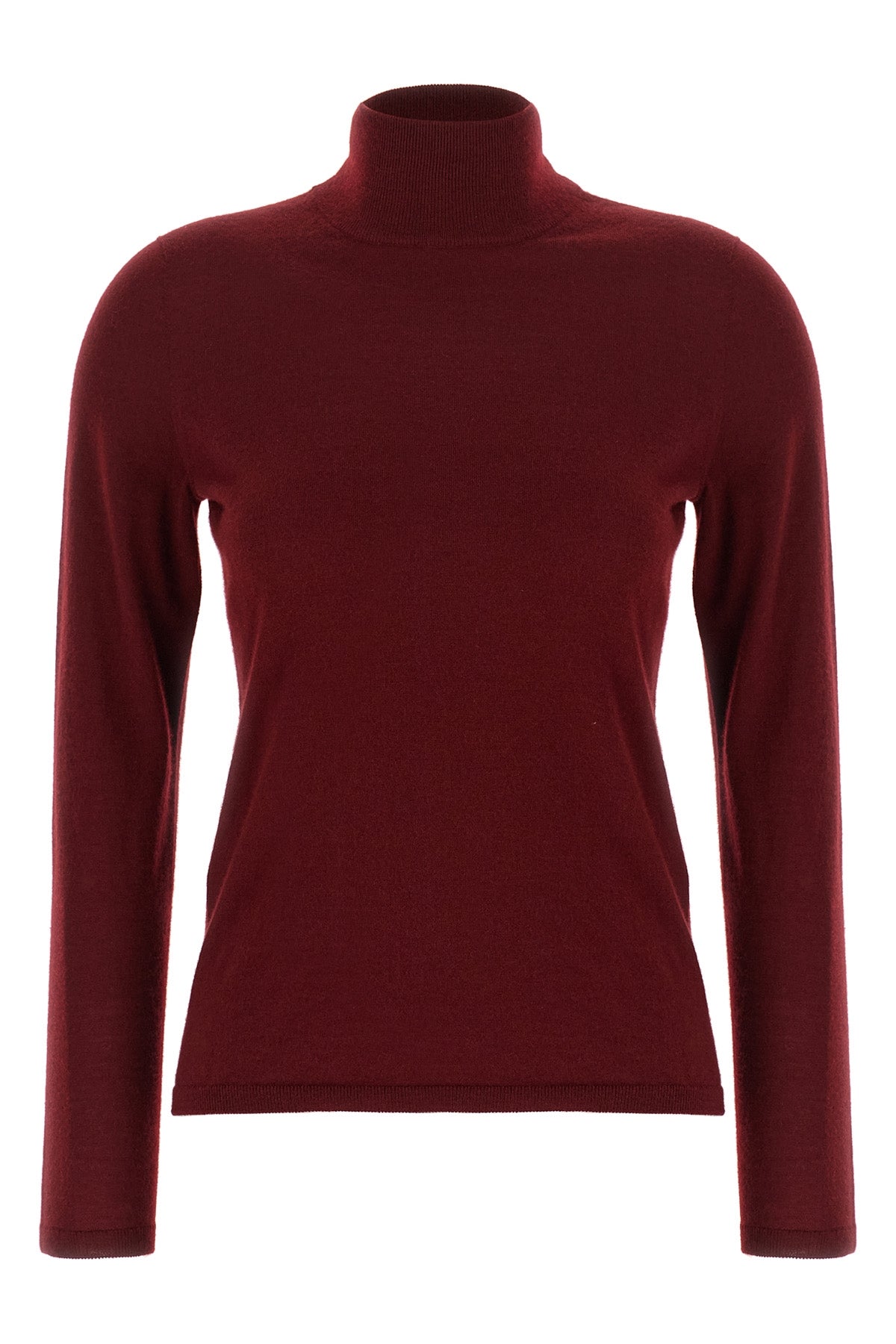 meana turtleneck sweater in lightweight pure cashmere shaved yarn