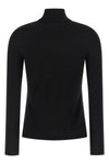 meana turtleneck sweater in lightweight pure cashmere shaved yarn