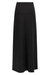 vernice flared skirt in compact and slightly elasticized cotton jersey