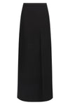 vernice flared skirt in compact and slightly elasticized cotton jersey