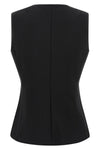 fornovo vest in compact viscose jersey