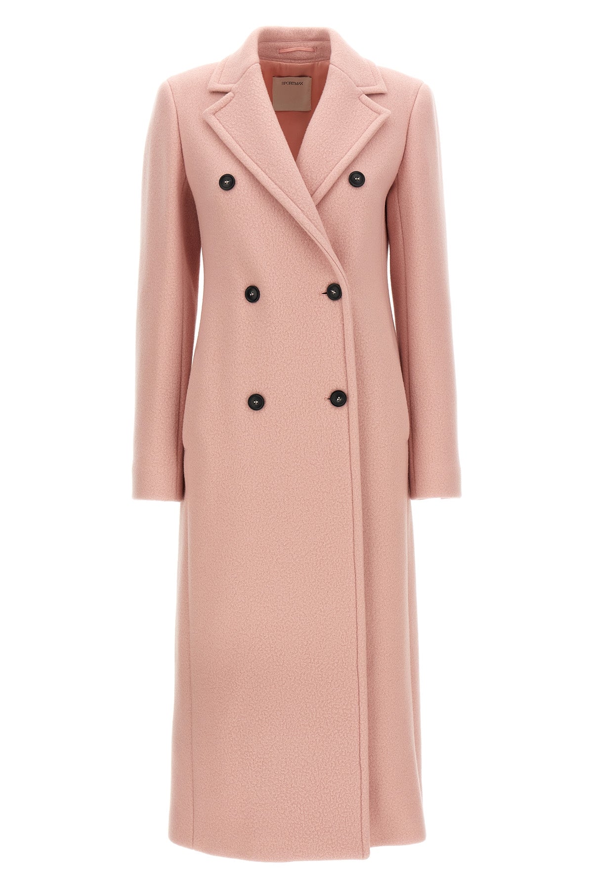 comune double breast coat in pure virgin wool