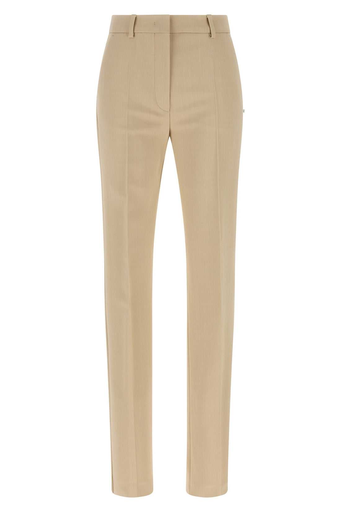 SPORTMAX 38 fetta trousers in double stretch viscose cloth