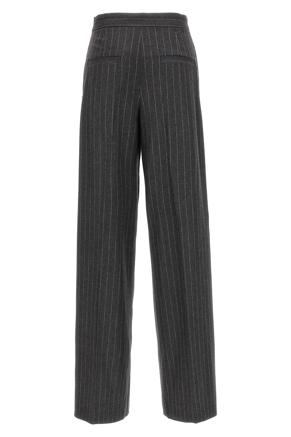 belgio1234 pants in wool blend and viscose stretch canvas