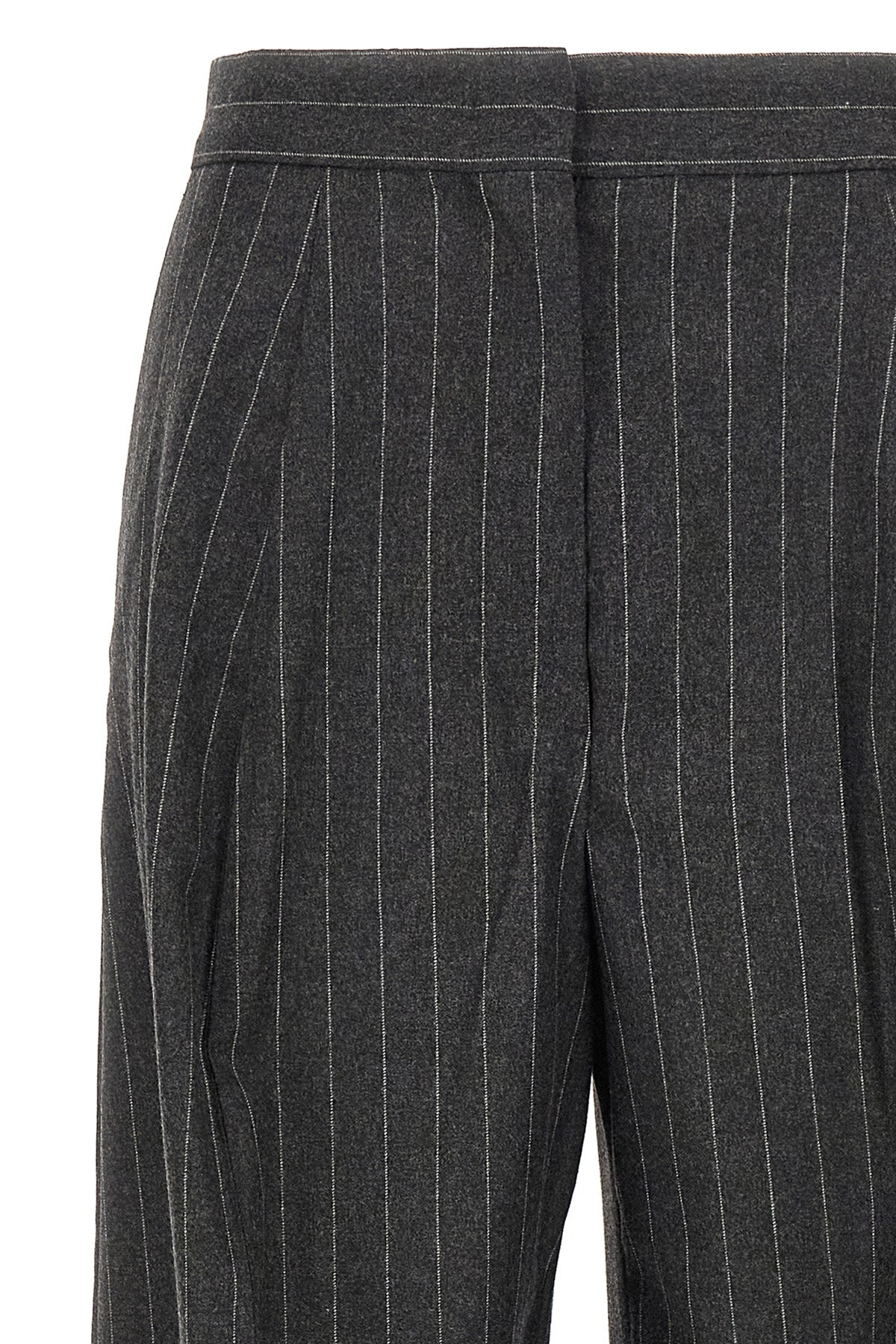 belgio1234 pants in wool blend and viscose stretch canvas