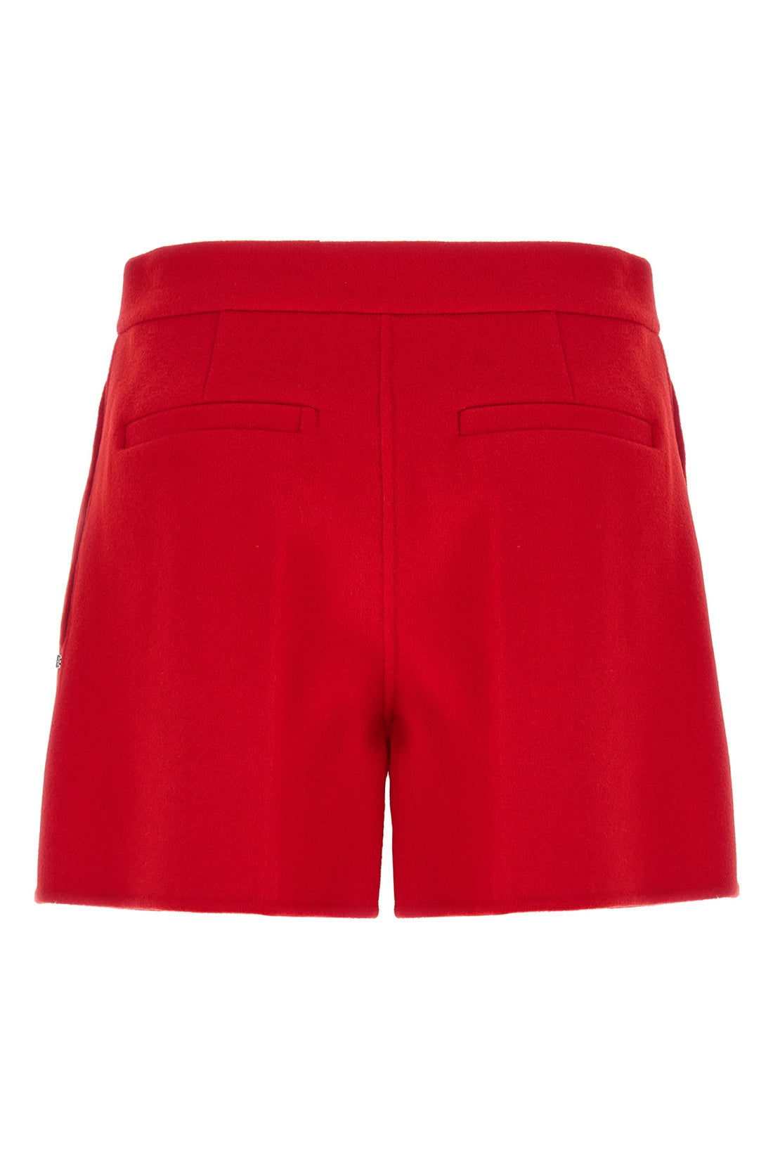 SPORTMAX 38 buono shorts in pure wool double