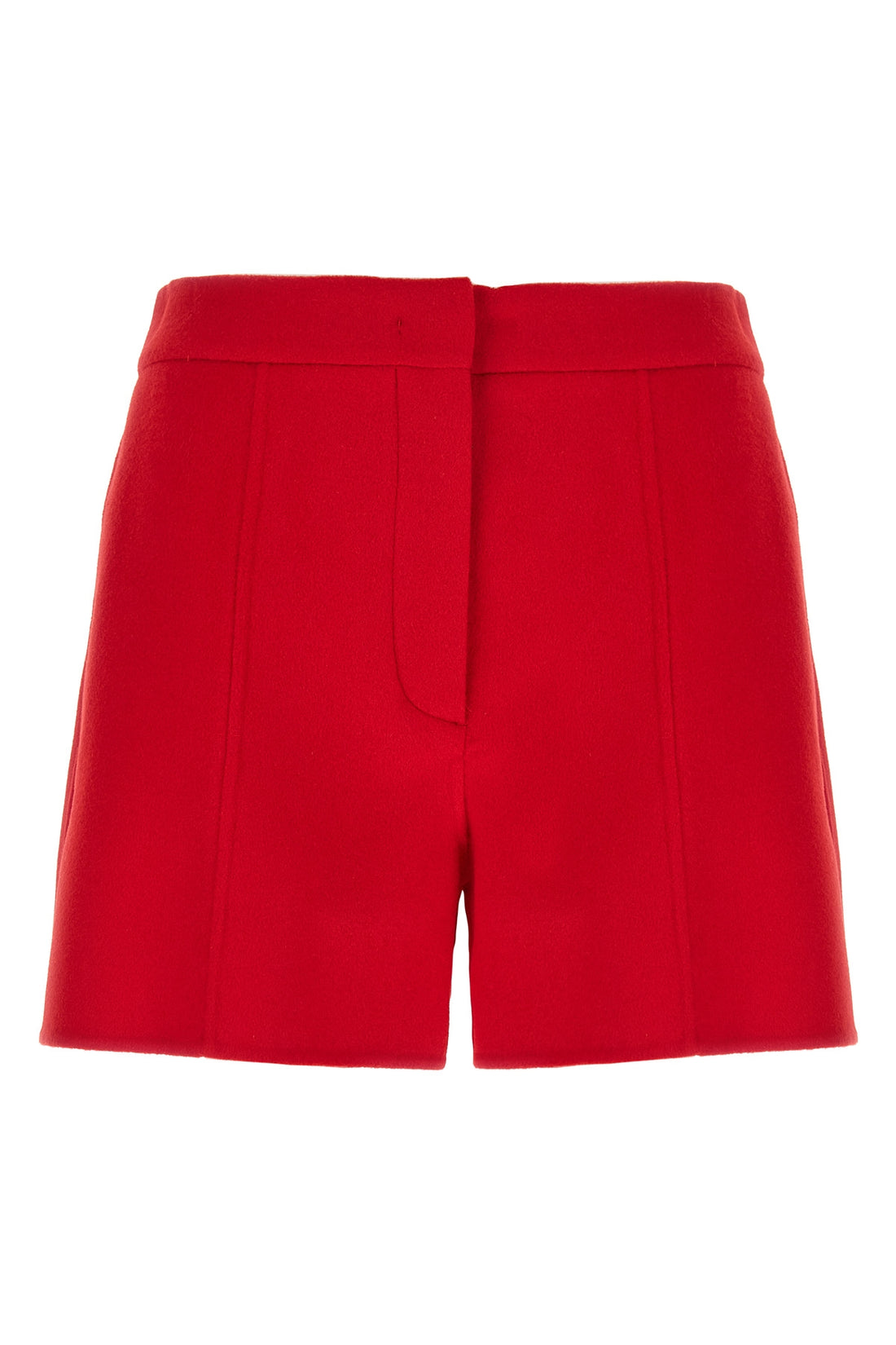 SPORTMAX 38 buono shorts in pure wool double
