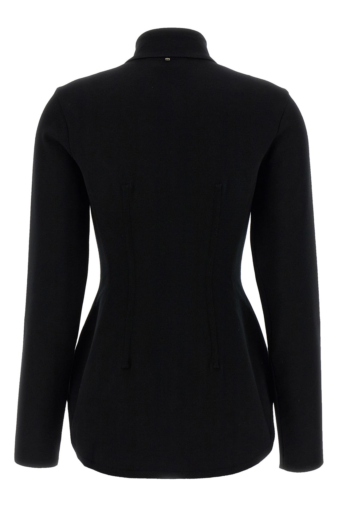 SPORTMAX M baffo1234 stretch viscose knit shirt