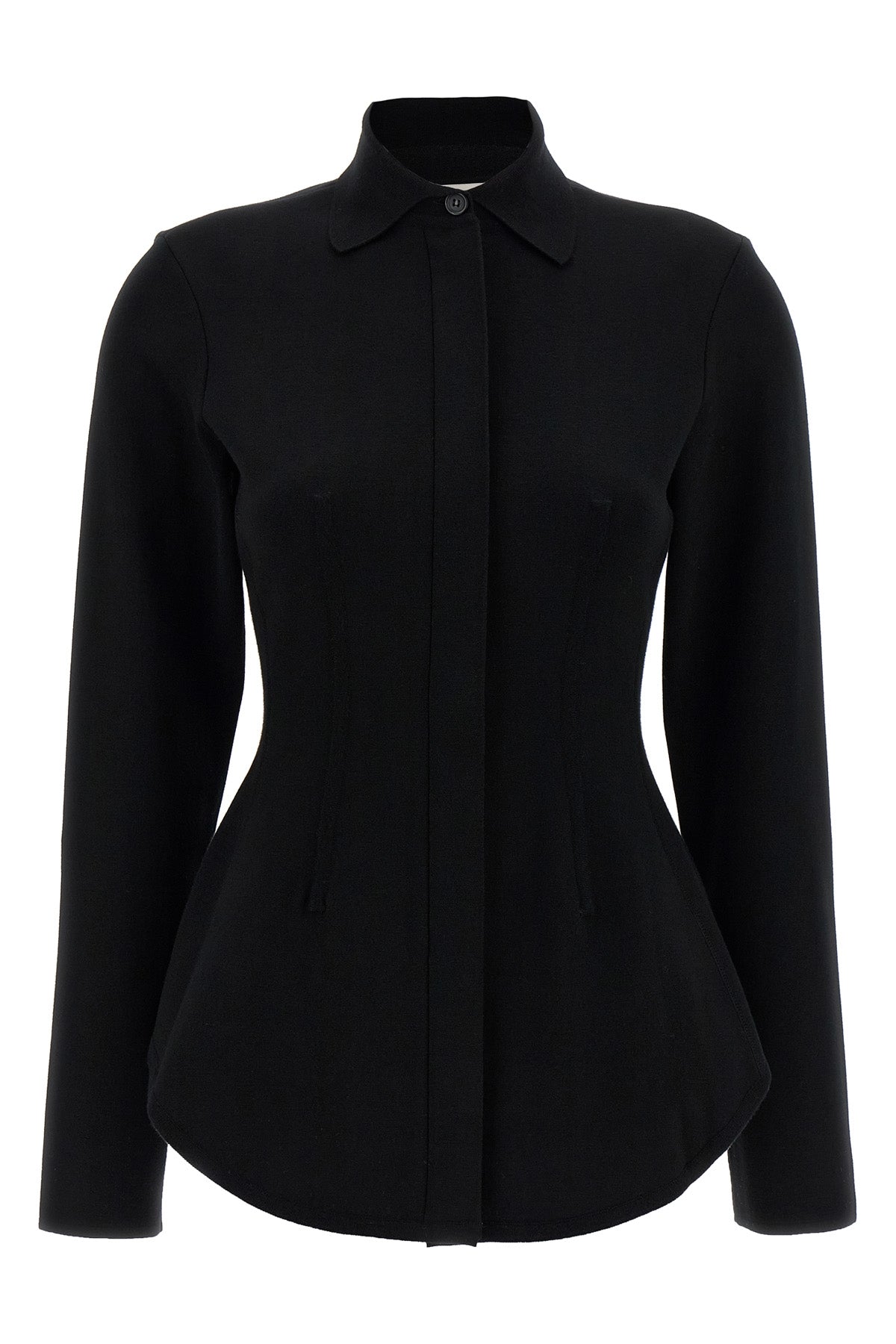 baffo1234 stretch viscose knit shirt