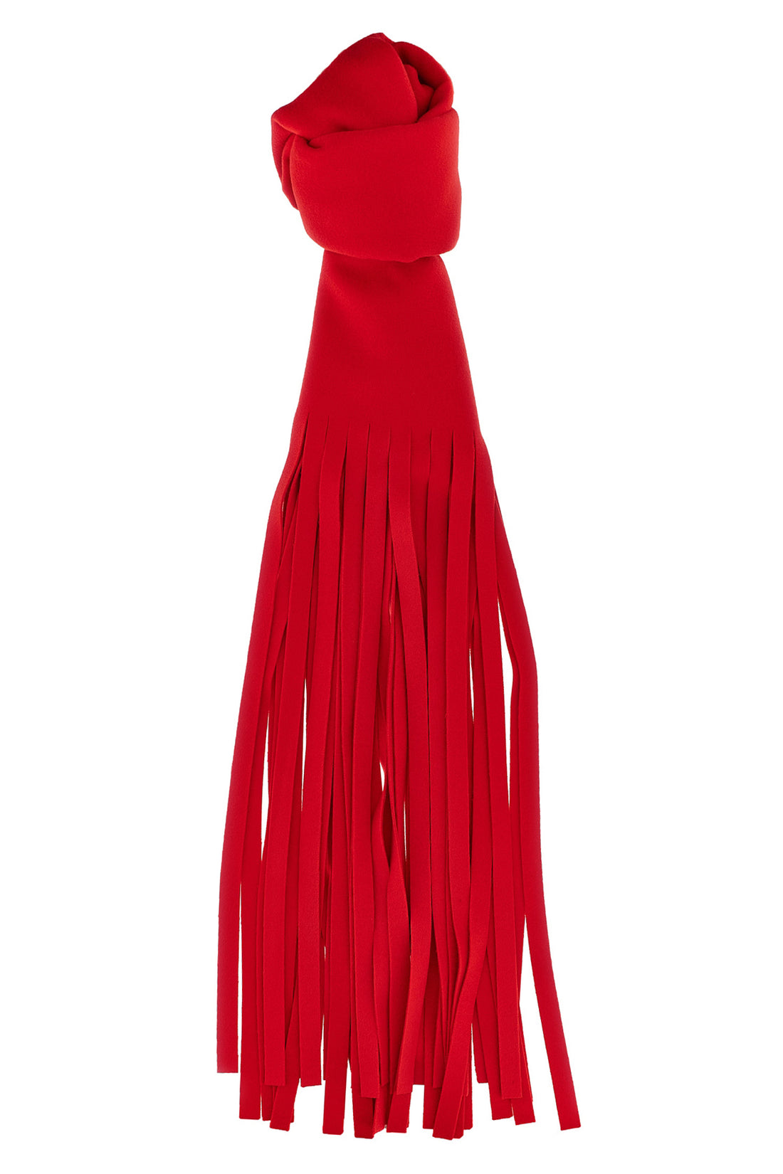 SPORTMAX OS avocado scarf in pure wool drap double