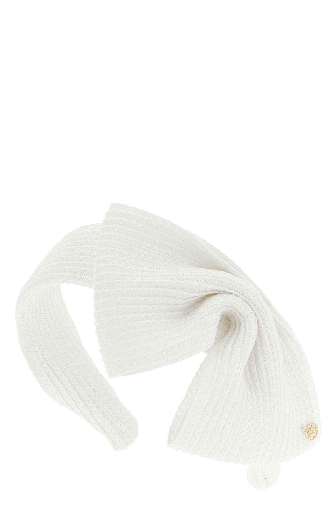 MAISON MICHEL OS beth headband in hemp straw