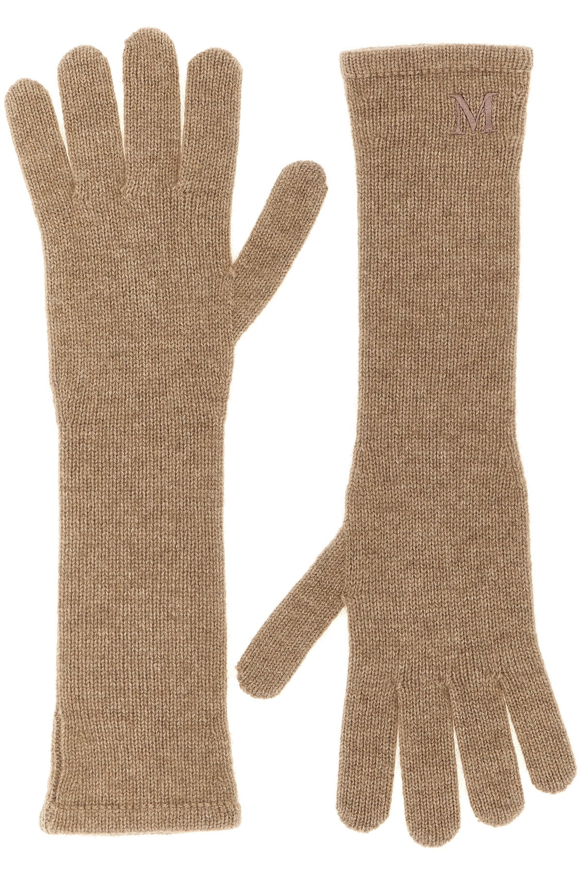 long mmjock gloves in pure cashmere yarn