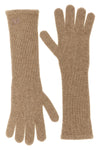 long mmjock gloves in pure cashmere yarn