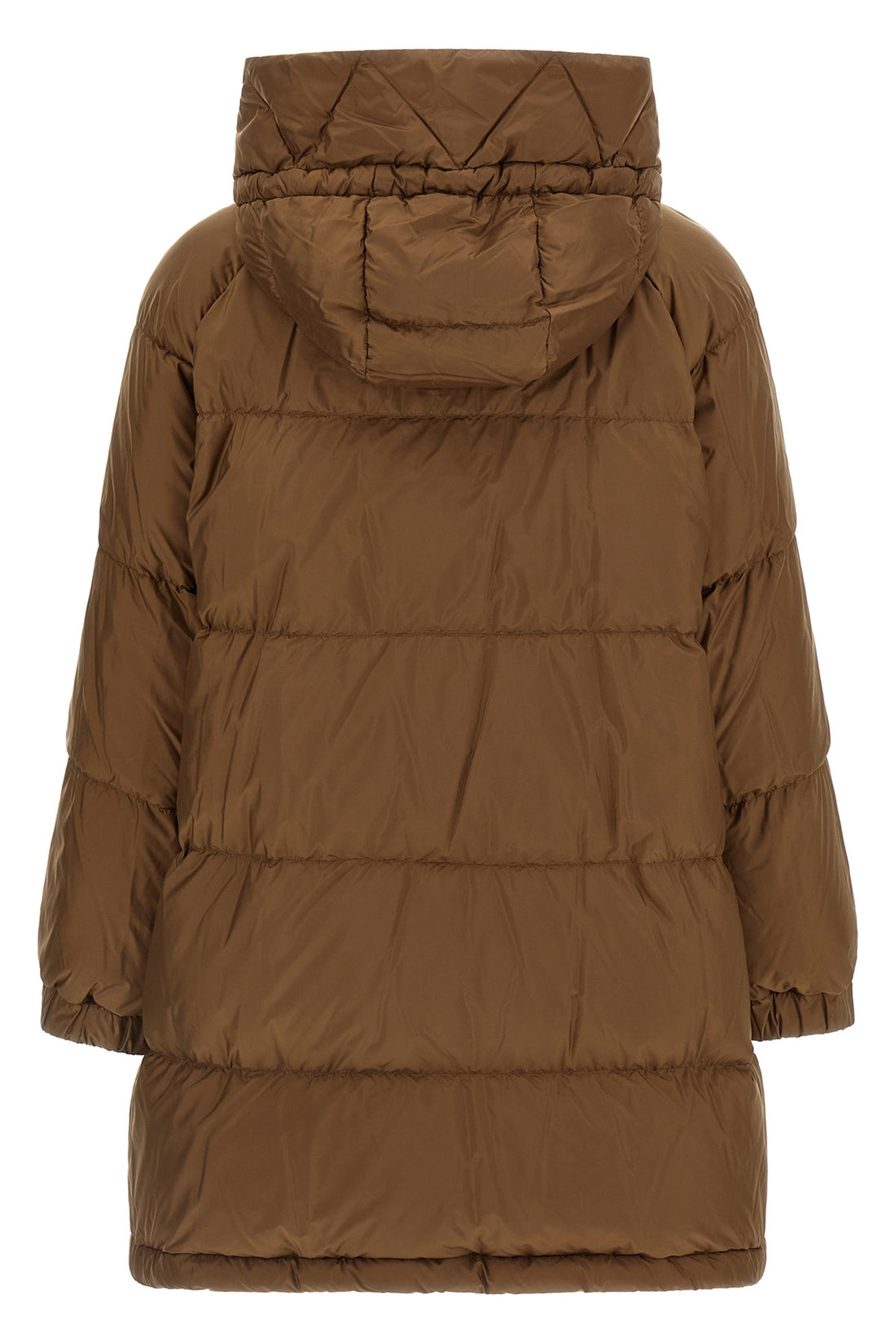 WEEKEND MAX MARA 40 anfora reversible midi parka in waterproof canvas
