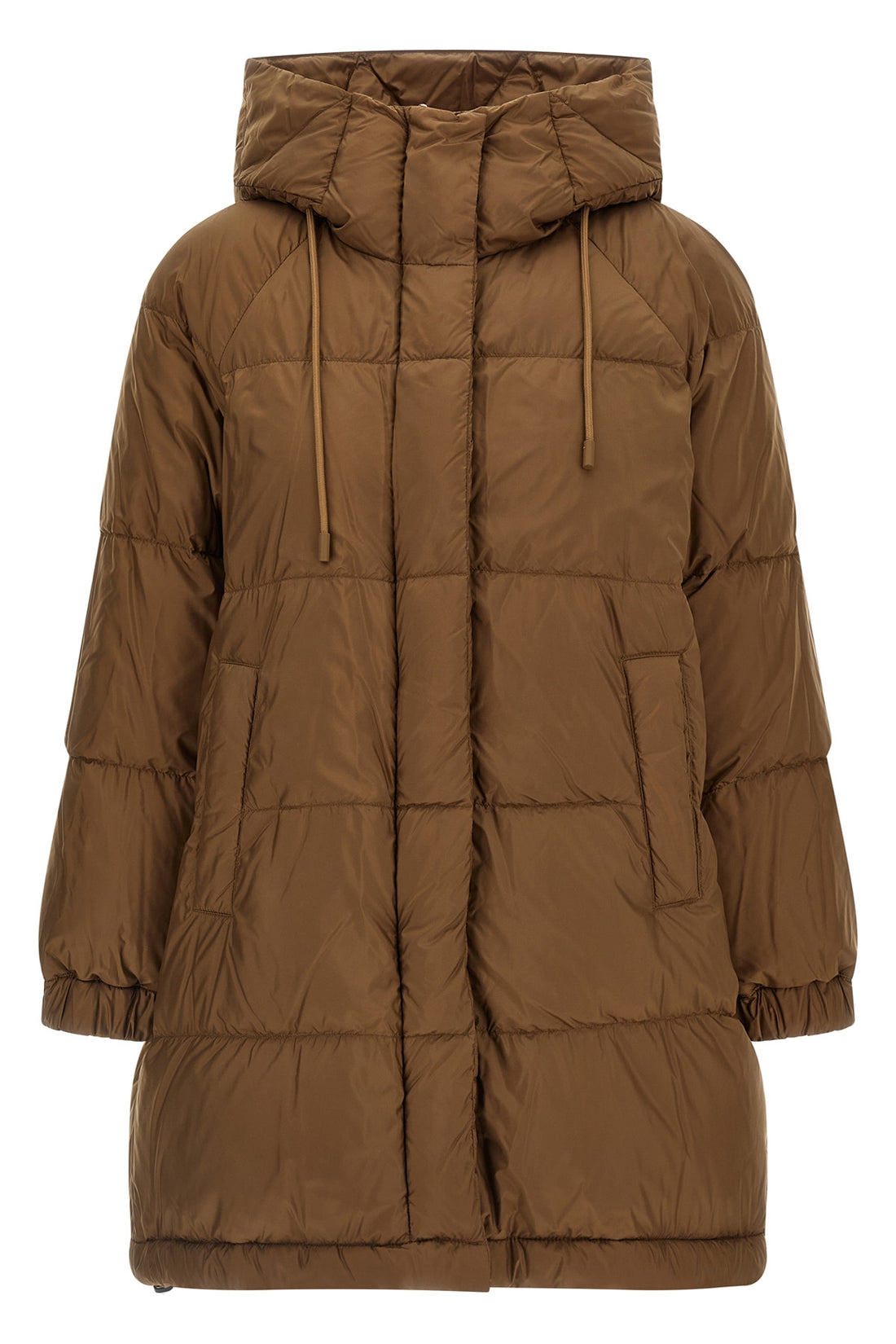 WEEKEND MAX MARA 40 anfora reversible midi parka in waterproof canvas