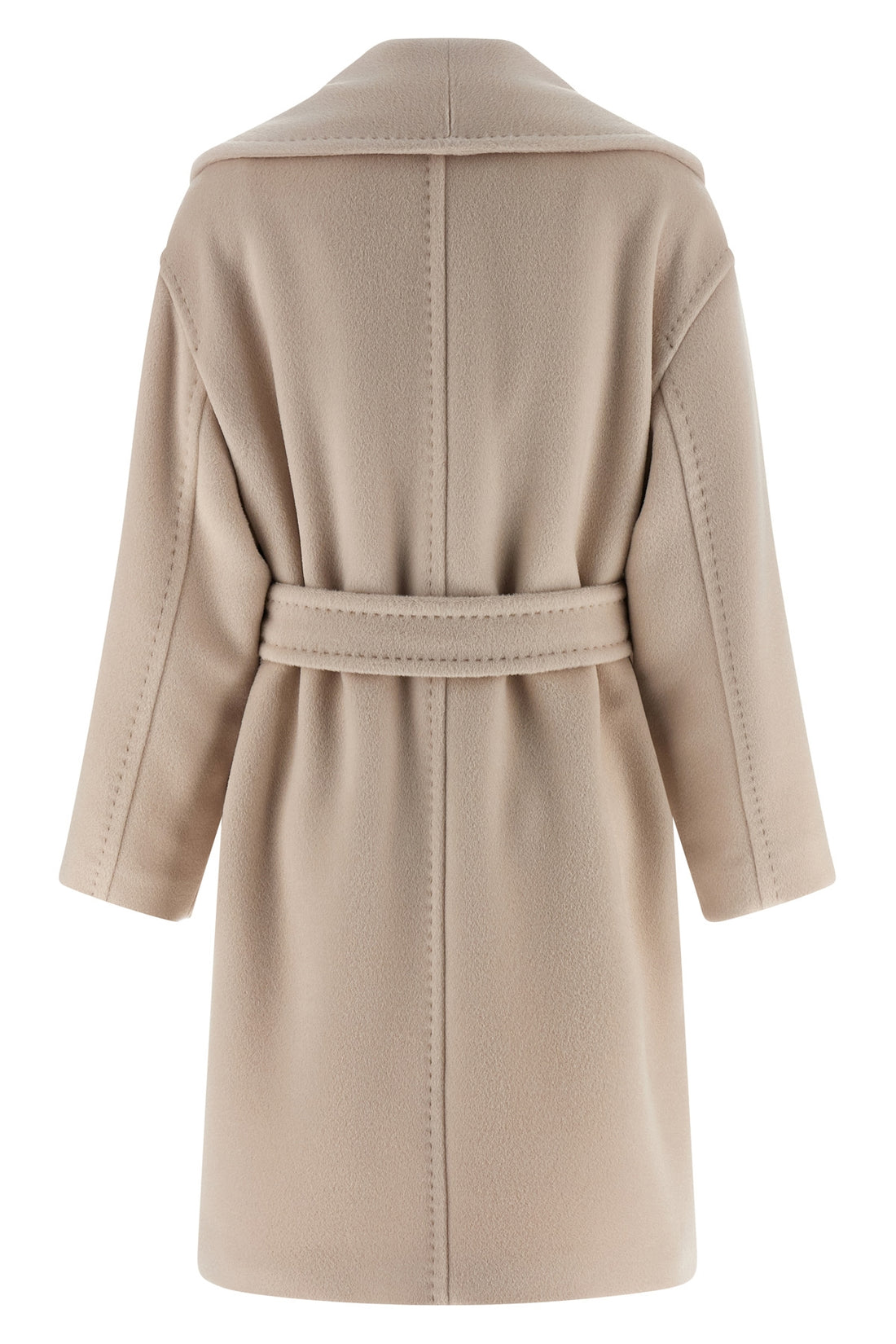 MAX MARA STUDIO 42 cloruro coat in alpaca and virgin wool beaver