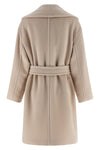 cloruro coat in alpaca and virgin wool beaver