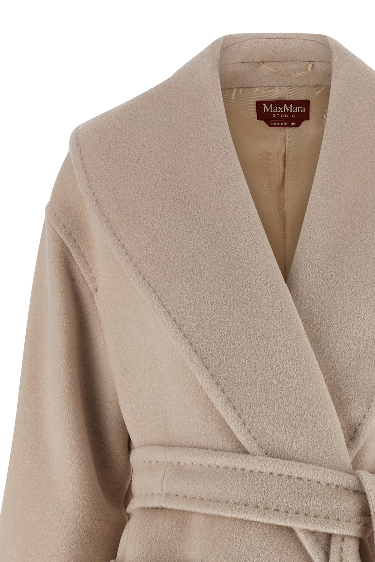 cloruro coat in alpaca and virgin wool beaver