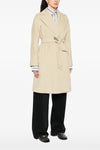 dravenna pure wool drap coat finished
