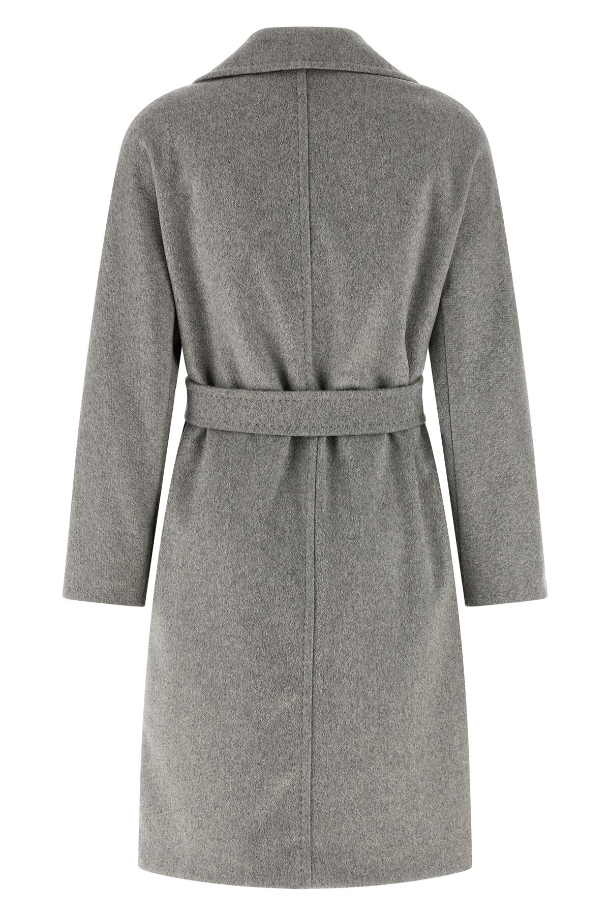 panteon midi coat in pure cashmere