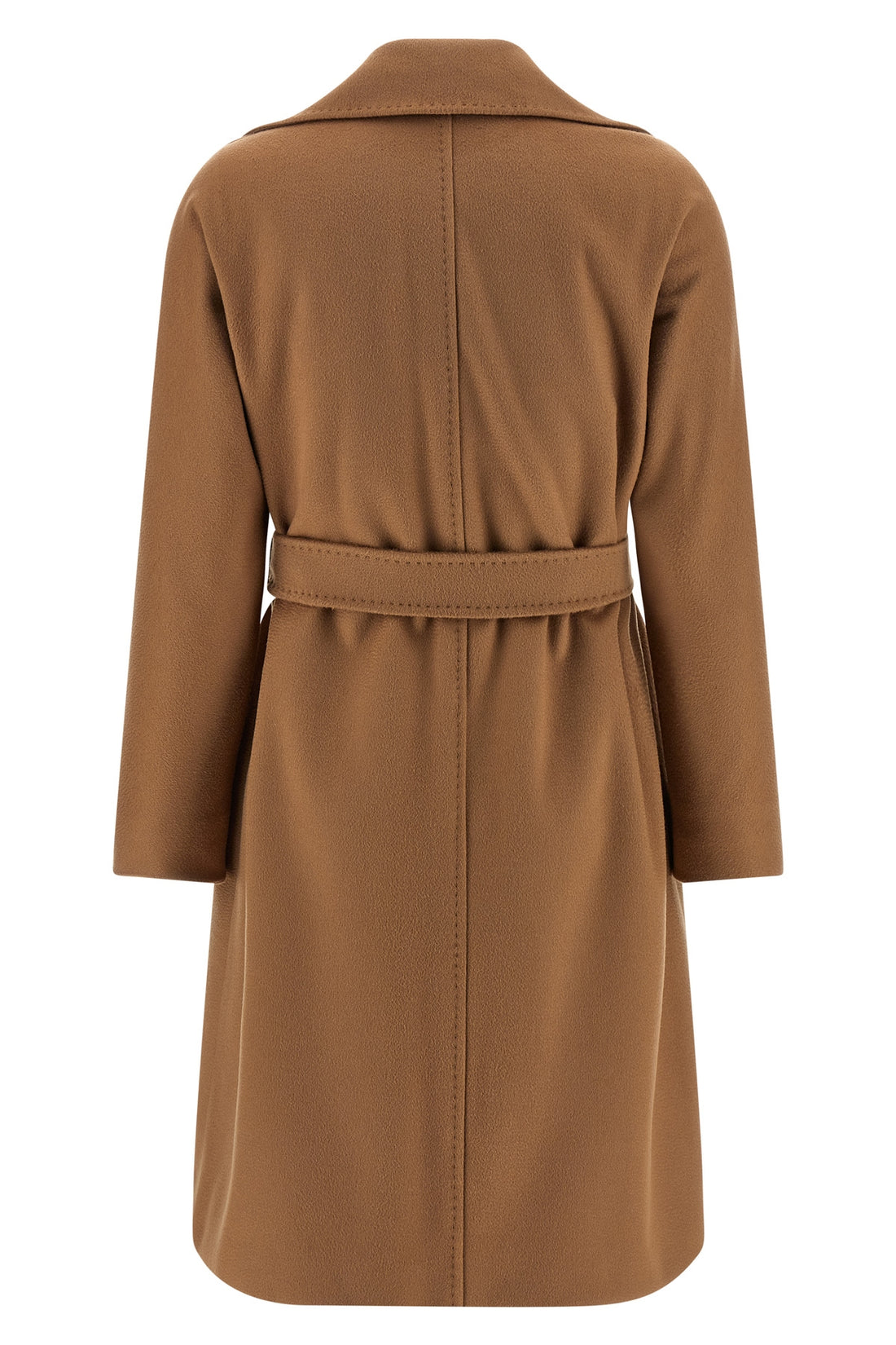 MAX MARA STUDIO 42 dravenna pure wool drap coat finished