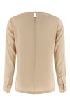 lodi stretch silk satin shirt