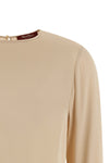 lodi stretch silk satin shirt