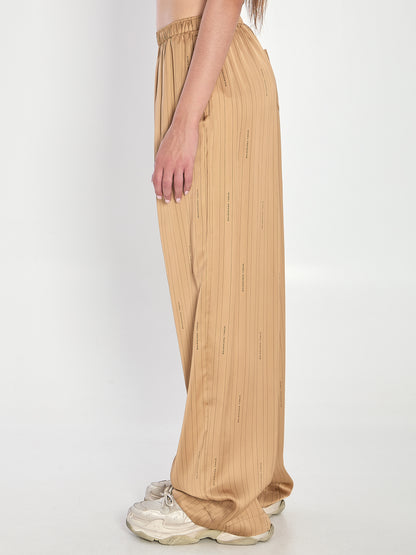 BALENCIAGA 34 satin trousers