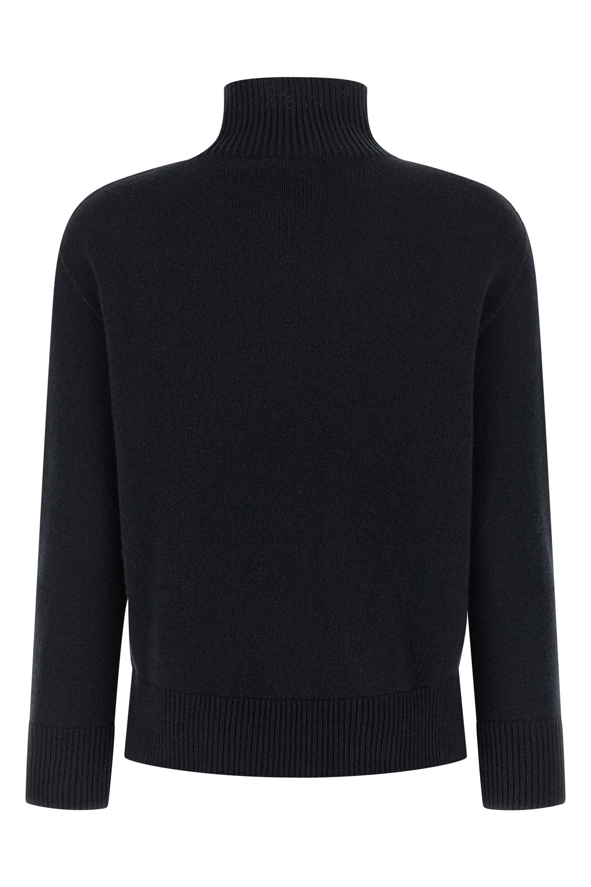 quercia turtleneck sweater in pure cashmere yarn