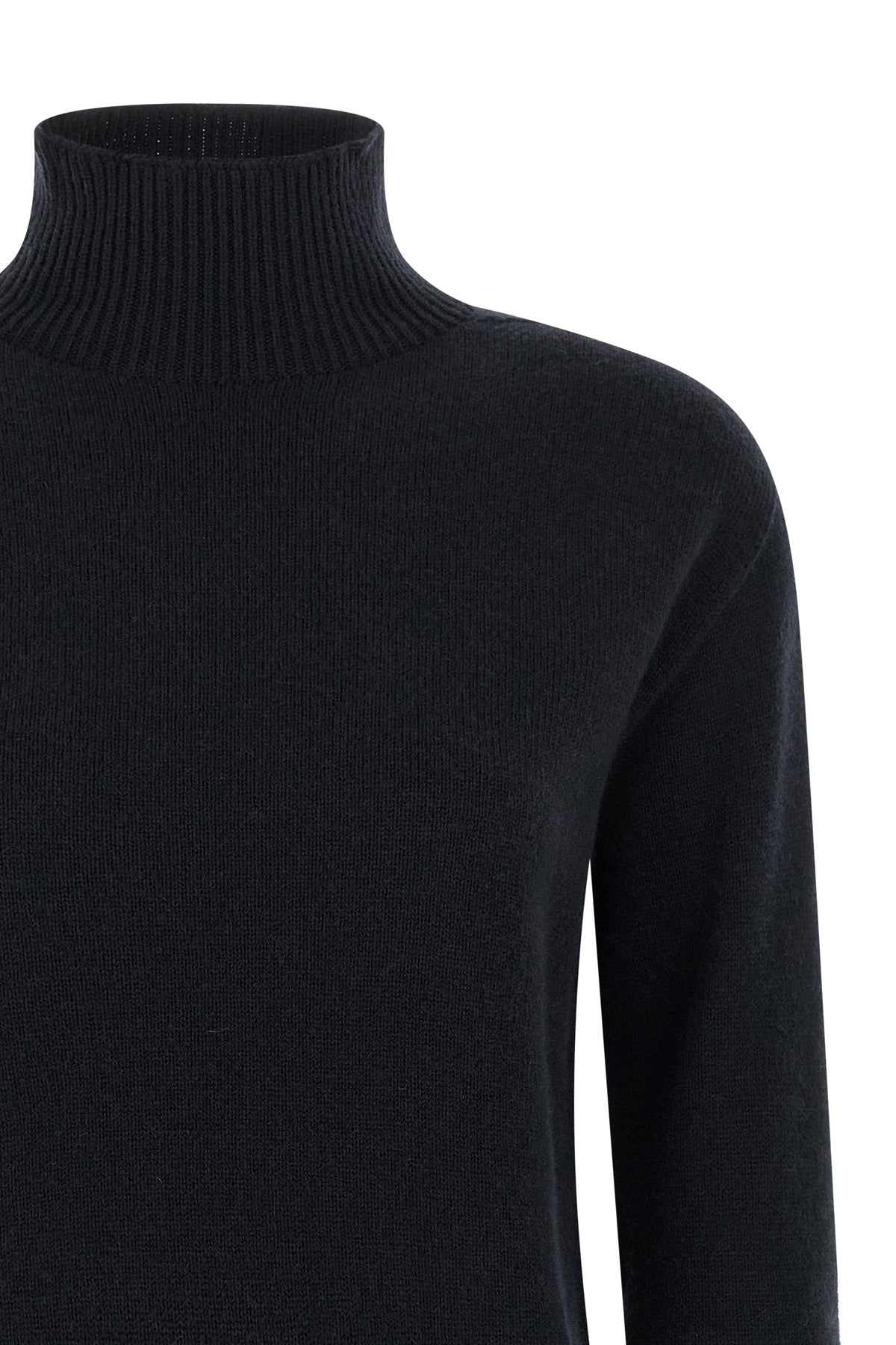 quercia turtleneck sweater in pure cashmere yarn