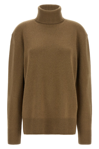 the toteme high neck sweater redefines the concept of essential knitwear through