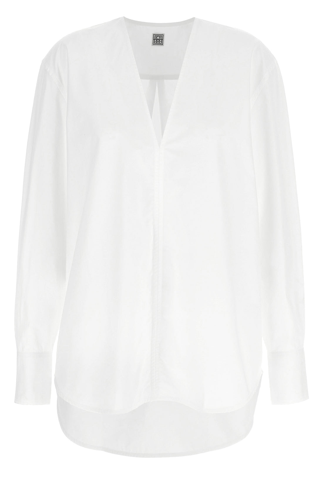 TOTEME 34 cotton poplin blouse