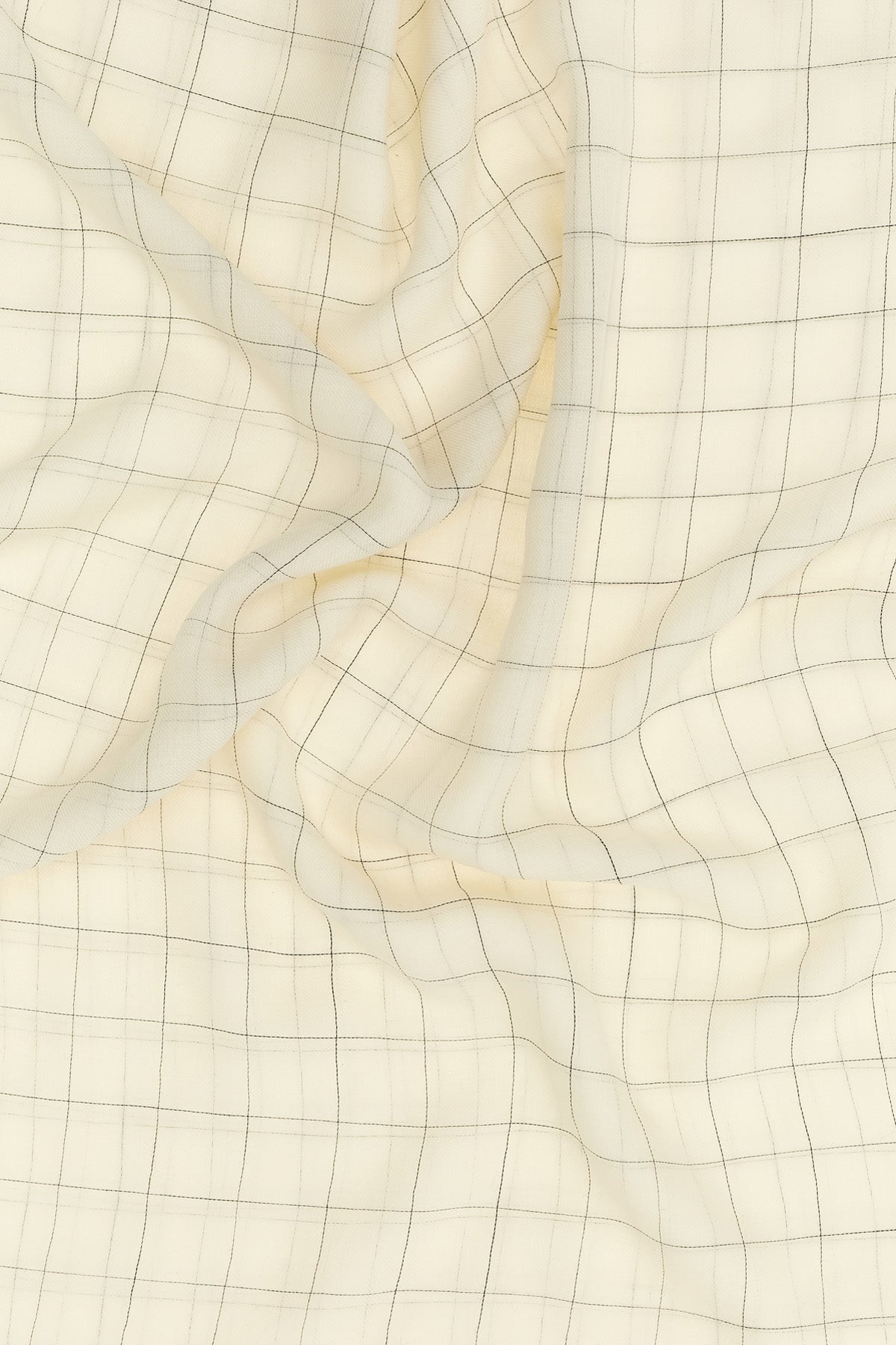 extra light mercerized wool scarf