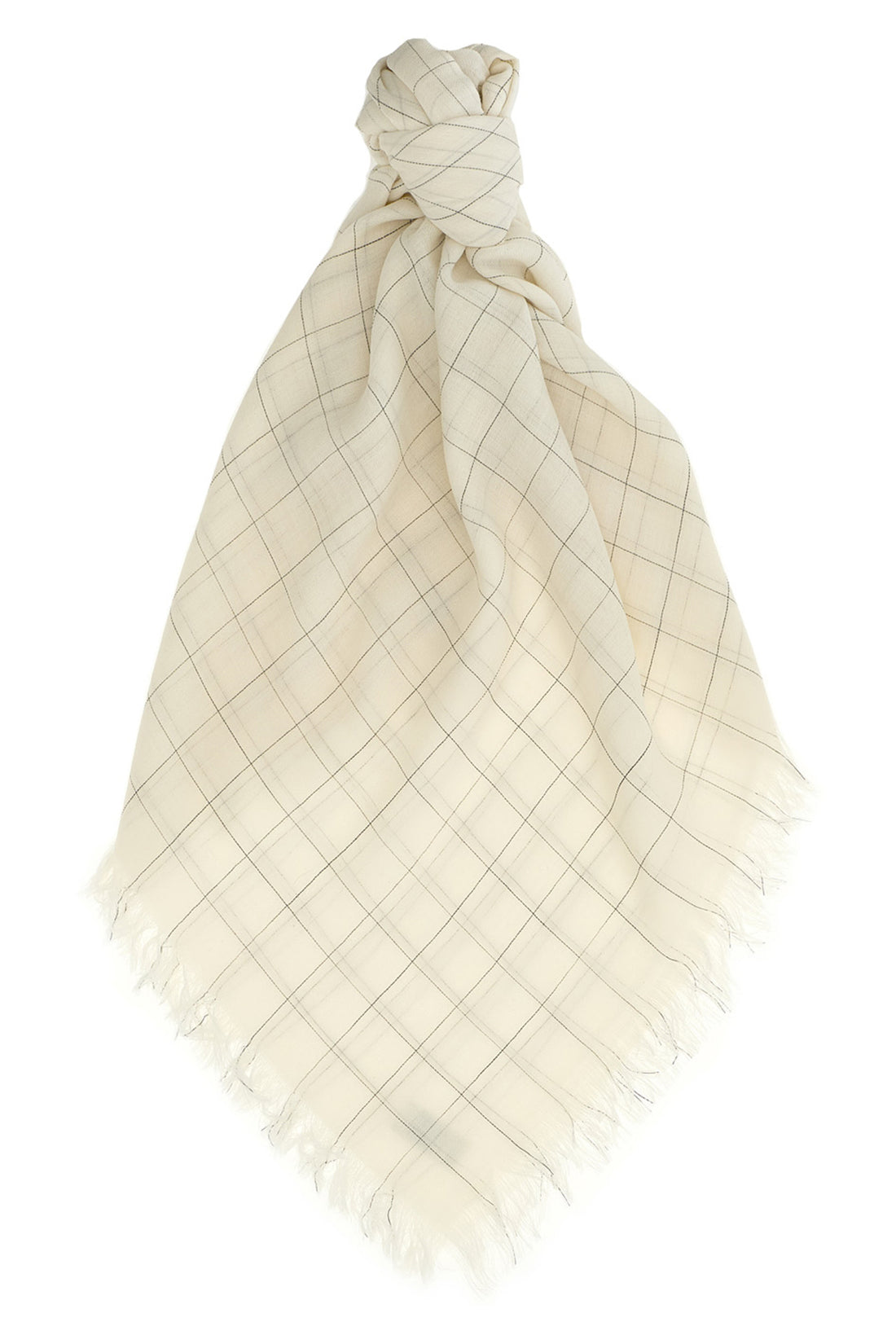 TOTEME OS extra light mercerized wool scarf