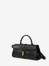 le 16 side-to-side bag in black