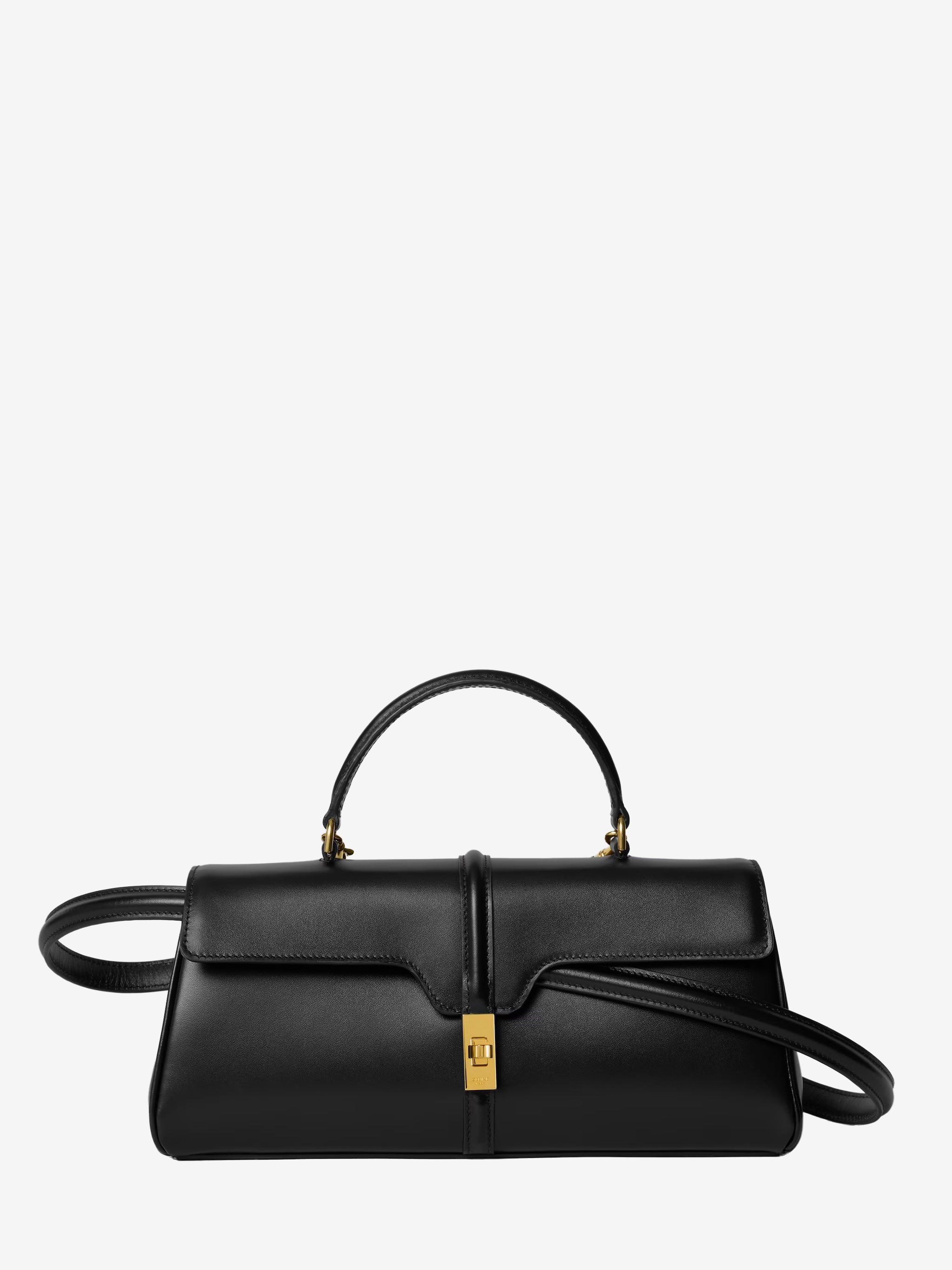 le 16 side-to-side bag in black