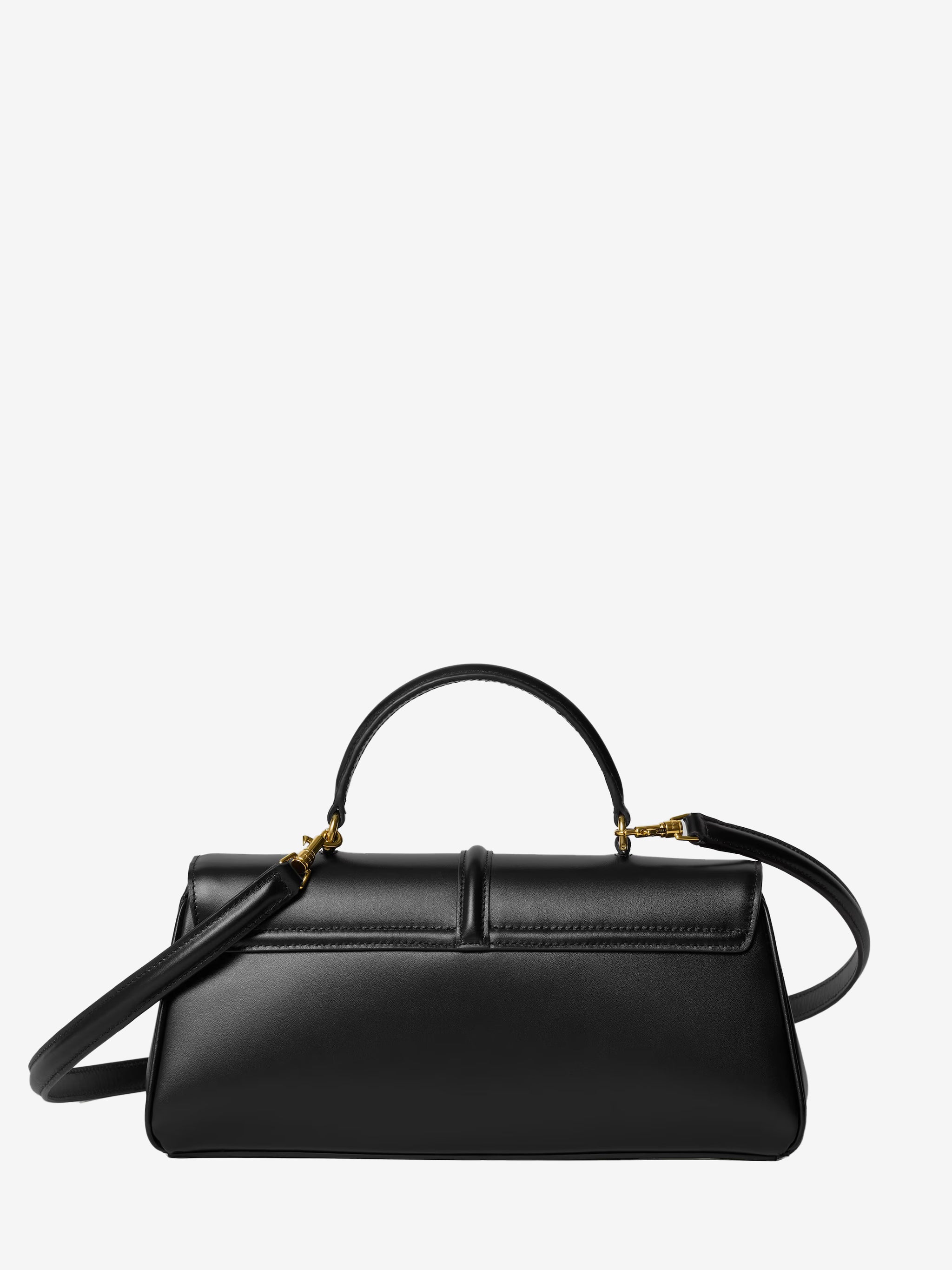 le 16 side-to-side bag in black