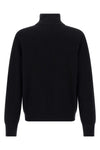 ribbed merino wool cardigan