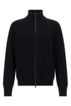 ribbed merino wool cardigan