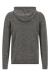 virgin wool and camel hooded sweater