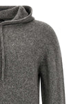 virgin wool and camel hooded sweater