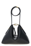 bevel handbag in slightly structured palmellatta leather